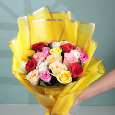 A Symphony Of Colourful Roses